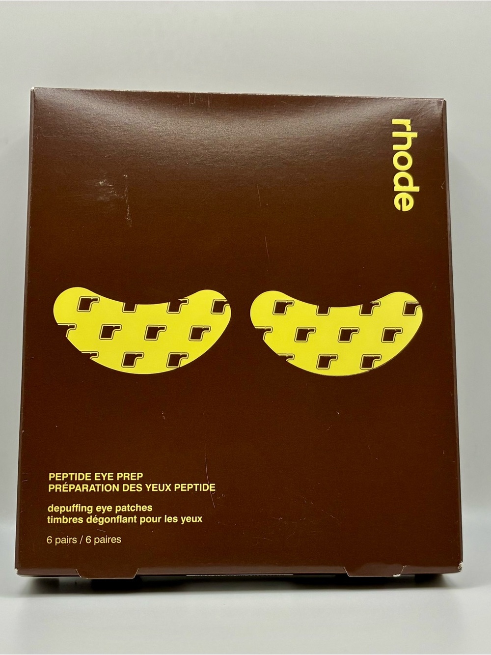 NEW Rhode Peptide Eye Prep Eye Patches Justin Bieber Collab Limited Edition